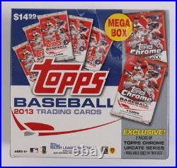 2013 Topps Baseball Factory Sealed MegaBox with 2 Chrome Update Series
