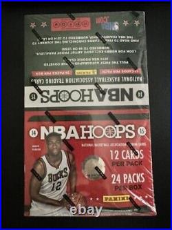 2014-15 Panini NBA hoops basketball Hobby box Sealed Brand New