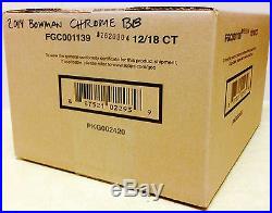 2014 BOWMAN CHROME BASEBALL HOBBY FACTORY SEALED 12 BOX CASE KRIS BRYANT
