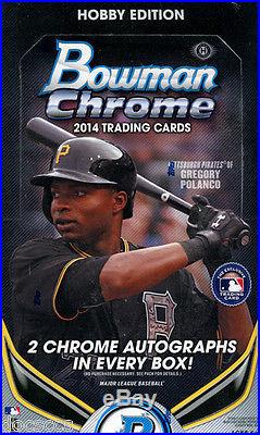 2014 Bowman Chrome Baseball Hobby Factory Sealed 12 Box Case Kris Bryant