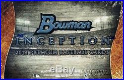 2014 Bowman Inception Baseball Factory Sealed 8 Box HOBBY CASE-40 AUTOGRAPHS