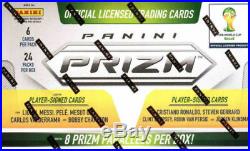 2014 Panini Prizm FIFA World Cup Soccer Hobby 12 Box Factory Sealed Case