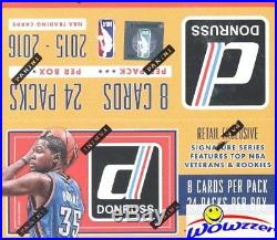 2015/16 Donruss Basketball MASSIVE Factory Sealed 24 Pack Retail Box-192 Cards
