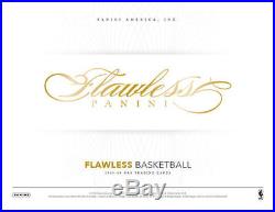 2015/16 Panini Flawless Basketball Factory Sealed CASE Hobby 2 Boxes Box