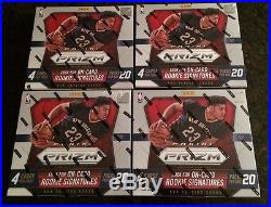 2015/16 Panini Prizm Basketball Factory Sealed Hobby Box LOT OF 4 BOXES AUTO