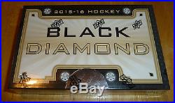 2015-16 UPPER DECK BLACK DIAMOND HOCKEY FACTORY SEALED HOBBY BOX EXQUISITE PACK