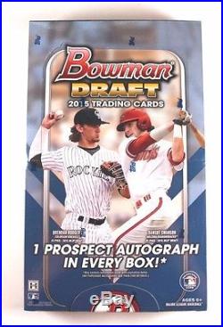 2015 Bowman Draft Picks & Prospects Baseball Hobby 12 BOX CASE FACTORY SEALED