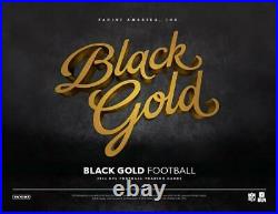 2015 Panini Black Gold Football Factory Sealed Hobby Box 10 Cards Per Box