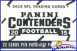 2015 Panini Contenders Football MASSIVE Jumbo Fat Pack Sealed Box-264 Cards