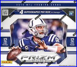 2015 Panini Prizm Football Jumbo Case 12 Boxes 4 Autos Per Box FACTORY SEALED