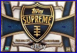 2015 TOPPS SUPREME FOOTBALL 8 BOX HOBBY CASE FACTORY SEALED