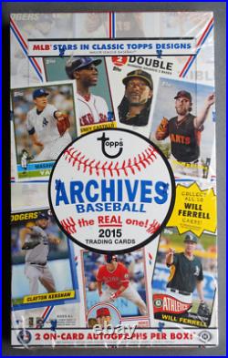 2015 Topps Archives Baseball Sealed Hobby Box