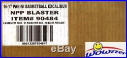 2016/17 Panini Excalibur Basketball EXCLUSIVE Factory Sealed 20 Box Blaster CASE