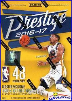 2016/17 Panini Prestige Basketball EXCLUSIVE Factory Sealed 20 Box Blaster CASE