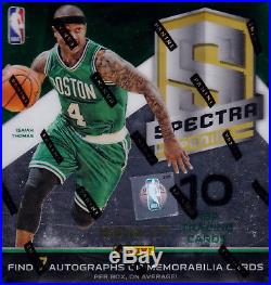2016-17 Panini Spectra Basketball sealed hobby box 1 pack of 10 NBA cards 7 hits