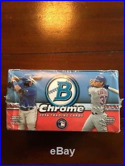 2016 Bowman Chrome Baseball Hobby Vending Box-factory Sealed-3 Auto's-hot