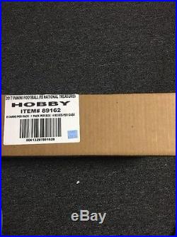 2016 NFL Panini National Treasures Sealed Hobby Case 4-Boxes Free Shipping