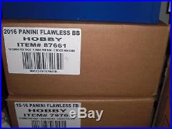 2016 Panini Flawless Baseball Case Sealed 2 Boxes