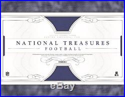 2016 Panini National Treasures NFL Football Sealed 4 Box Case
