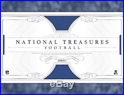 2016 Panini National Treasures Football Hobby 4-Box Case sealed low buy it now