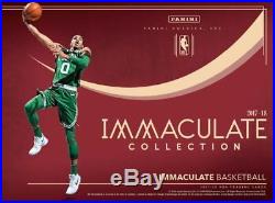 2017-18 Immaculate Basketball Hobby 5 Box Sealed Case Tatum Mitchell Ball Auto