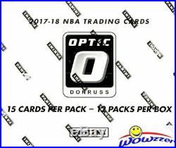 2017/18 Panini Donruss Optic Basketball Factory Sealed JUMBO CELLO Box-180 Cards