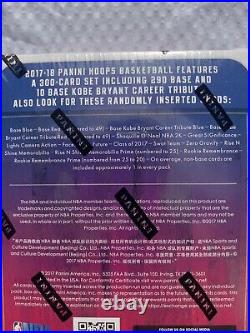 2017-18 Panini NBA Hoops Blaster Box-88 Cards FACTORY SEALED TATUM RC