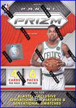 2017-18 Panini Prizm NBA Basketball SEALED 20-Box BLASTER CASE (6-pack) READ