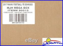 2017 Donruss Football Factory Sealed 20 Box MEGA CASE-140 Packs+60 HOBBY PACKS