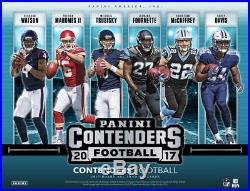 2017 Panini Contenders Football Sealed Hobby Box 5 or 6 Autos Free Shipping