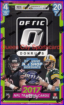 2017 Panini Donruss Optic Football Factory Sealed Hobby Box