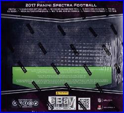 2017 Panini Spectra Football sealed hobby box 4 packs of 4 cards 4 auto