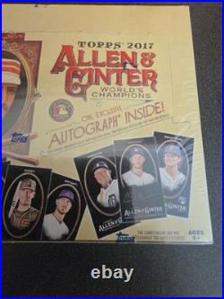 2017 Topps Allen & Ginter X Exclusive Online Only Factory Sealed Box