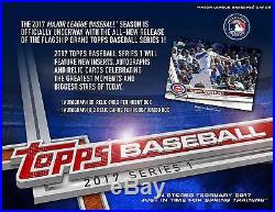 2017 Topps Baseball Series 1 Hobby Edition Factory Sealed 12 Box Case