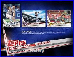 2017 Topps Baseball Series 1 Hobby Edition Factory Sealed 12 Box Case