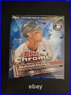 2017 Topps Chrome Baseball Mega Box FACTORY SEALED