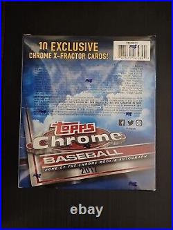 2017 Topps Chrome Baseball Mega Box FACTORY SEALED