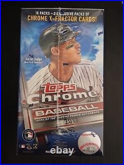 2017 Topps Chrome Baseball Mega Box FACTORY SEALED