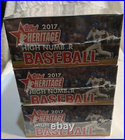 2017 Topps Heritage High Number Baseball Hobby Box Factory Sealed Bellinger RC