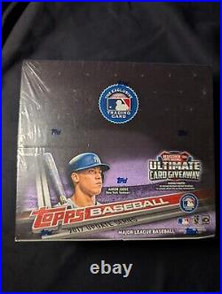 2017 topps update baseball retail box sealed