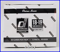 2018-19 Panini Donruss Soccer Unopened Jumbo Value Fat Pack Box Factory Sealed