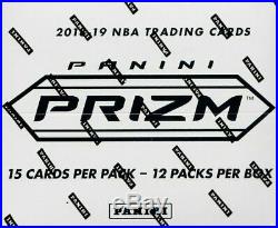 2018/19 Panini Prizm Factory Sealed 12 Pack Basketball Cello Box 48 Packs