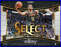 2018-19 Panini Select Basketball Hobby Box Sealed Pre-Order