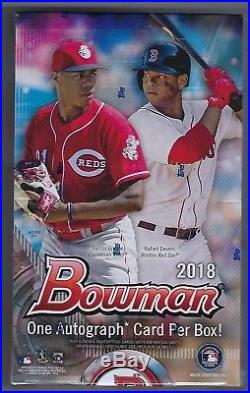 2018 Bowman Baseball Hobby Box Factory Sealed 24 Packs per box