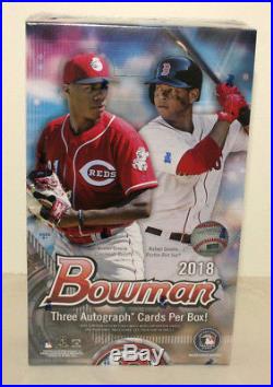 2018 Bowman Baseball Sealed Jumbo Hobby Box