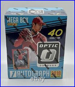 2018 Donruss Optic Baseball Mega Box Factory Sealed 40 Cards 1 AUTO Ohtani RC