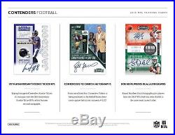 2018 Panini Contenders Football Hobby Sealed Box Pre-order