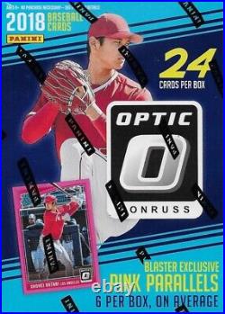 2018 Panini Donruss Optic Baseball Blaster Box Factory Sealed & Cash Fresh