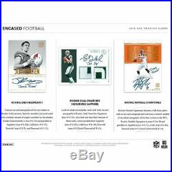 2018 Panini Encased Football Cards Hobby Box Brand NewithSealed Pre-Order