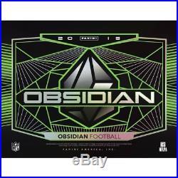 2018 Panini Obsidian Football Hobby Sealed Box Pre-order